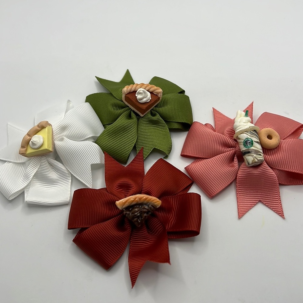 Fall Hair Clip 4 lot